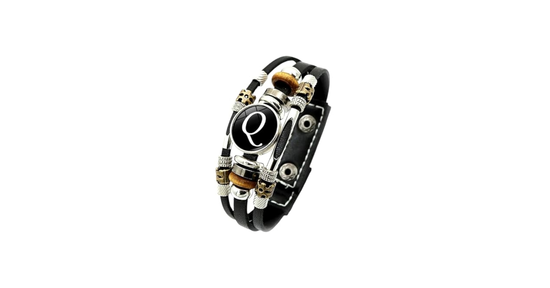 Amazon.com: New 2025 Unisex Vintage 26 Letter Leather Rock